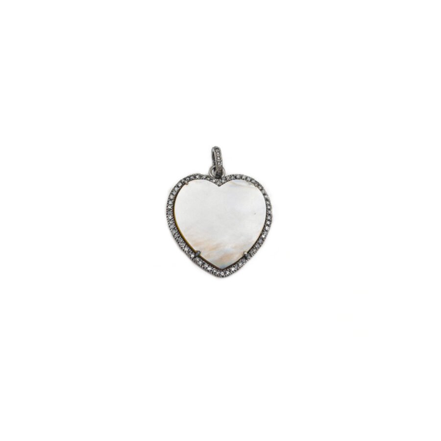 MOP Heart Pendant