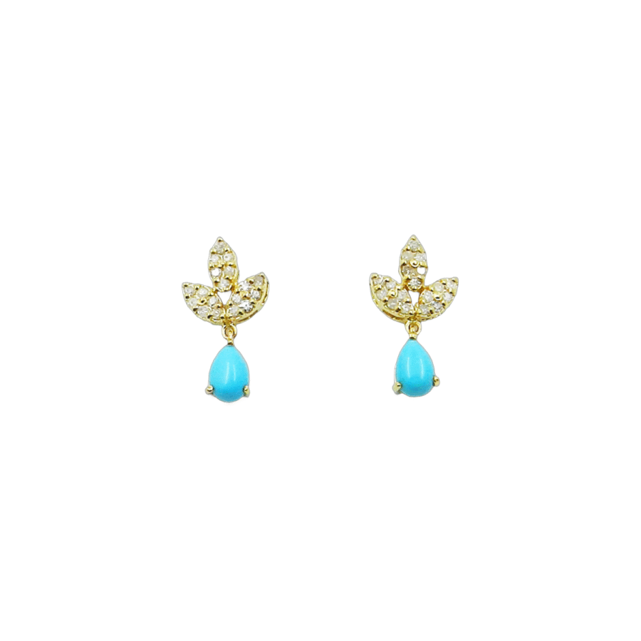 Turquoise Pear Tops