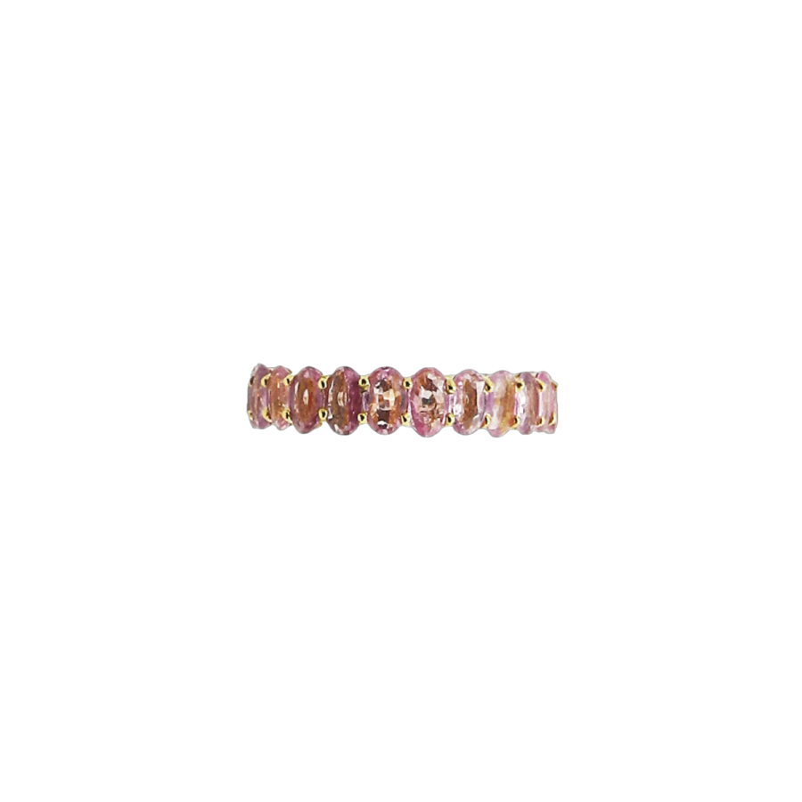 Pink Tourmaline Oval Ring - Image 2